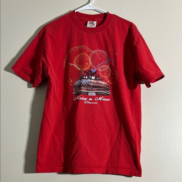 Vintage Disney Mickey & Minnie Mouse T-Shirt - Picture 1 of 5
